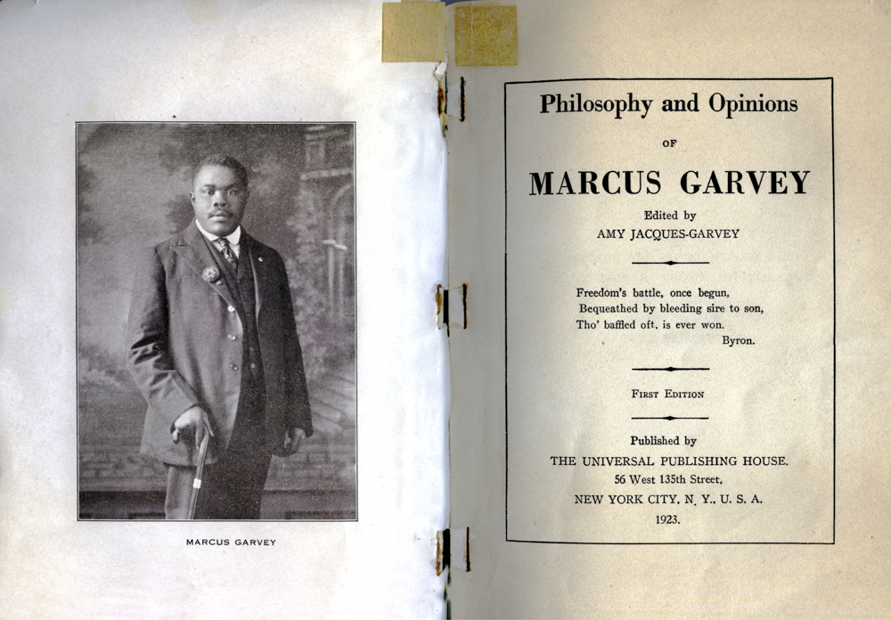 Title Page Marcus Garvey Final